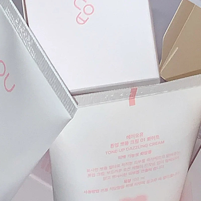 [AOU Cosmetics] Tone-Up Dazzling Cream 01 White 100ml - Ballagrio