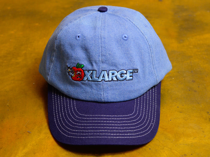 Apples Low Pro Cap - Faded Denim / Navy