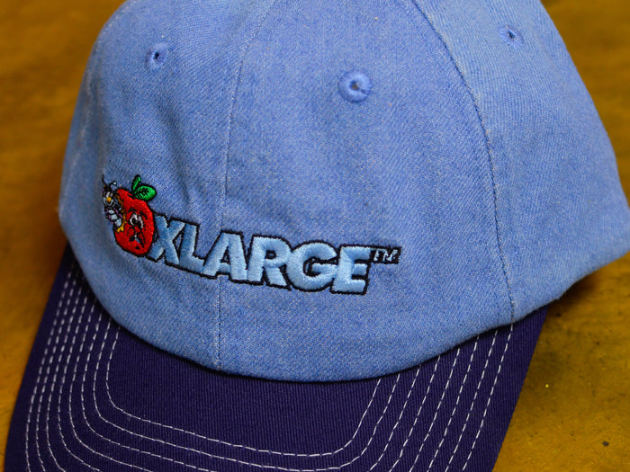 Apples Low Pro Cap - Faded Denim / Navy
