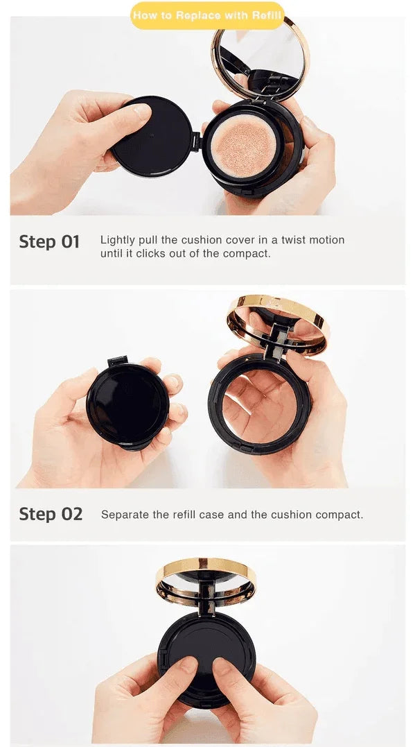 [APRILSKIN] Magic Snow Cushion 3.0 with Refill (3 Colors) SPF 50+ PA+++ 15g*2EA - Ballagrio