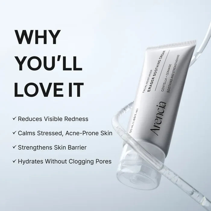 Arencia Eraser Soothing Cream 50Ml