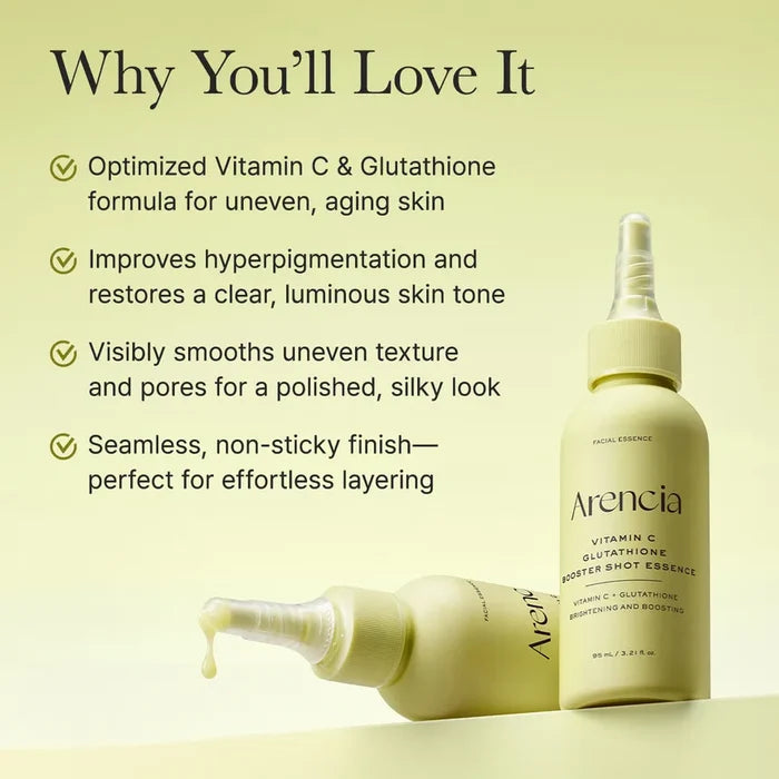 Arencia Vitamin C Glutathione Booster Shot Essence 95Ml