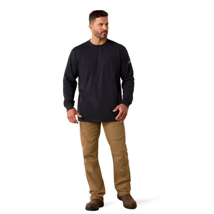 Ariat Men's FR Air Skull Long Sleeve T-Shirt Work Shirts Ariat