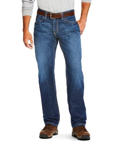 Ariat Mens FR M3 Vortex Loose Fit Jeans - Straight Leg #10022607-Discontinued - Ironworkergear