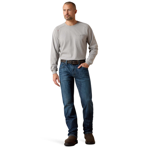 Ariat Men's FR M5 Straight DuraLight Stretch Coltrane Straight Leg Jean Pants Ariat