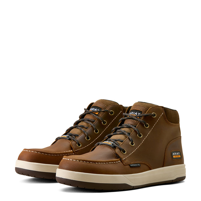 Ariat Men's Outmatch Mid 4.5" EH Moc Comp Toe Chukka Boot Work Boots Ariat