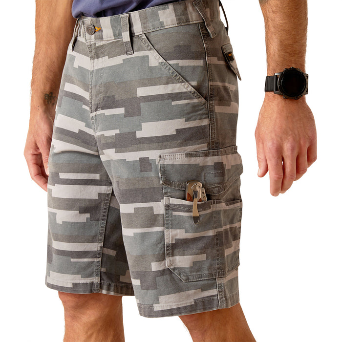 Ariat Men's Rebar DuraStretch Made Tough Cargo 11" Short Shorts Ariat