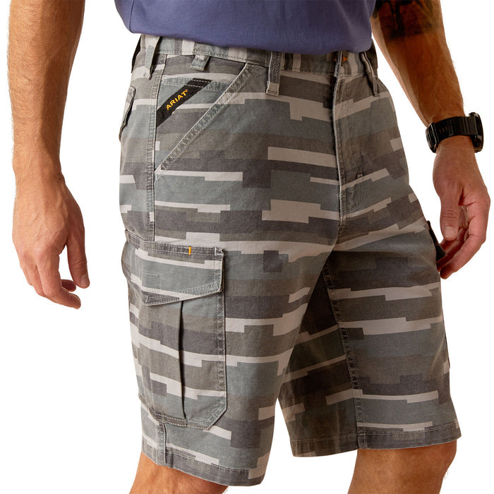 Ariat Men's Rebar DuraStretch Made Tough Cargo 11" Short Shorts Ariat