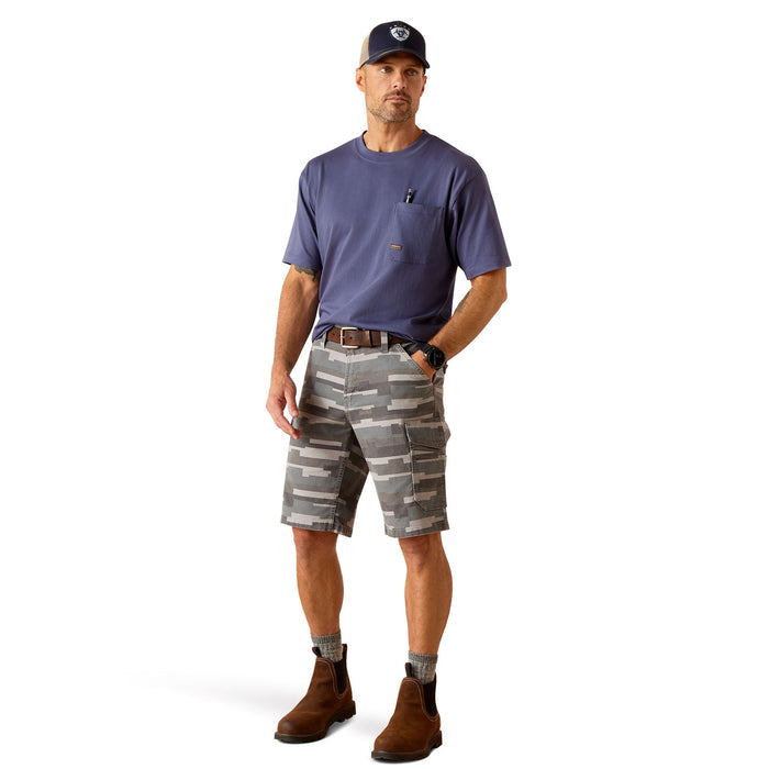 Ariat Men's Rebar DuraStretch Made Tough Cargo 11" Short Shorts Ariat