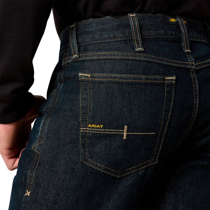 Ariat Men's Rebar M7 Slim DuraStretch Basic Stackable Straight Leg Jean Pants Ariat