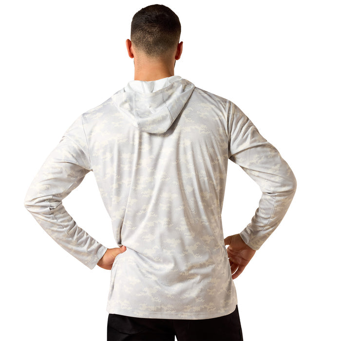 Ariat Men's Rebar Sunblocker Printed Craft Hooded Long Sleeve T-Shirt Sweatshirts & Hoodies Ariat