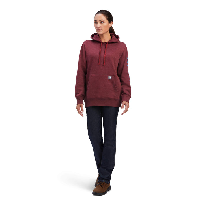 Ariat Rebar Graphic Hoodie for Women - Ironworkergear