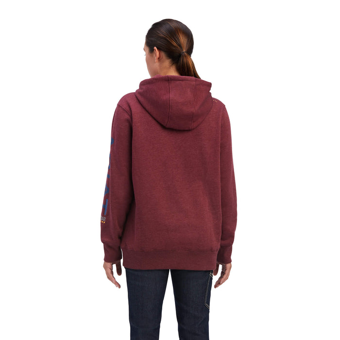 Ariat Rebar Graphic Hoodie for Women - Ironworkergear