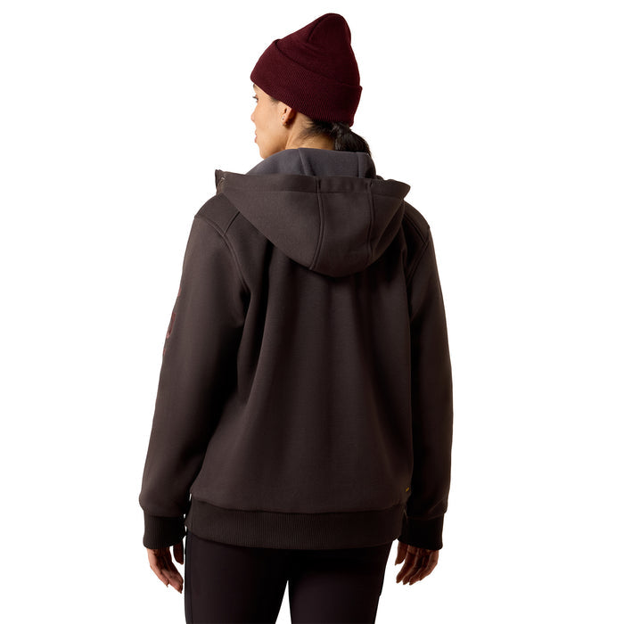 Ariat Women's Rebar All-Weather Full Zip Hoodie Sweatshirts & Hoodies Ariat
