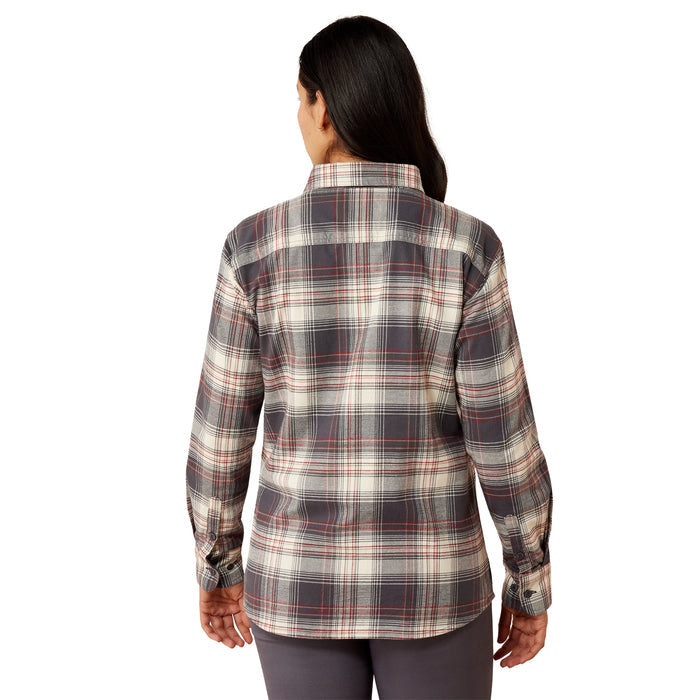 Ariat Women's Rebar Flannel Durastretch Long Sleeve Work Shirt Work Shirts Ariat