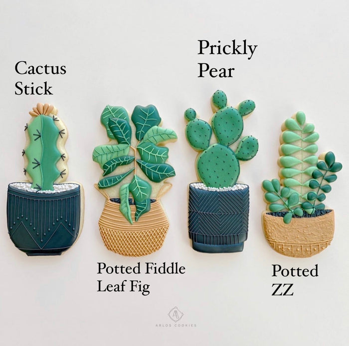 Arlo's Cookies Plant Cookie Cutters (Set #1)