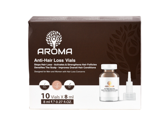 Aroma Anti-Hair Loss Vials 10 Vials*8Ml