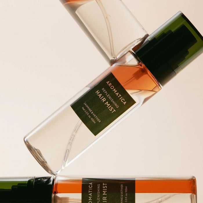 [AROMATICA] Replenishing Hair Mist Jasmine & Vetiver 100ml - Ballagrio