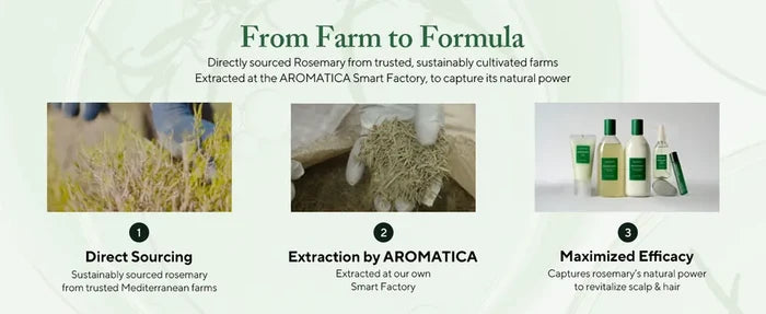Aromatica Rosemary PDRN Scalp Serum 100Ml