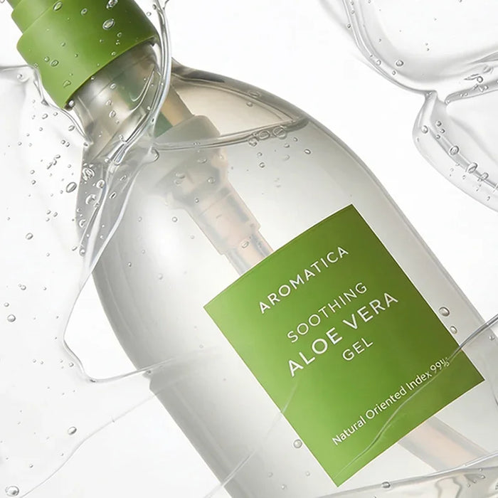 [AROMATICA] Soothing Aloe Vera Gel 300ml/500ml