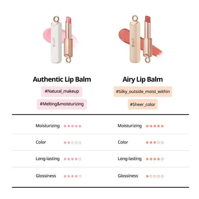 [athe] Authentic Lip Balm (2 Colors) 3.4g - Ballagrio