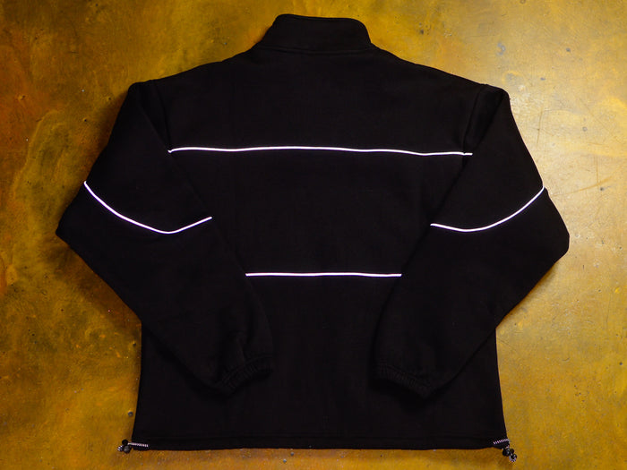 Atlas Reflective 1/4 Zip - Black