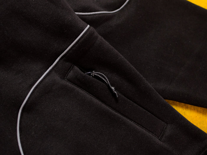 Atlas Reflective 1/4 Zip - Black
