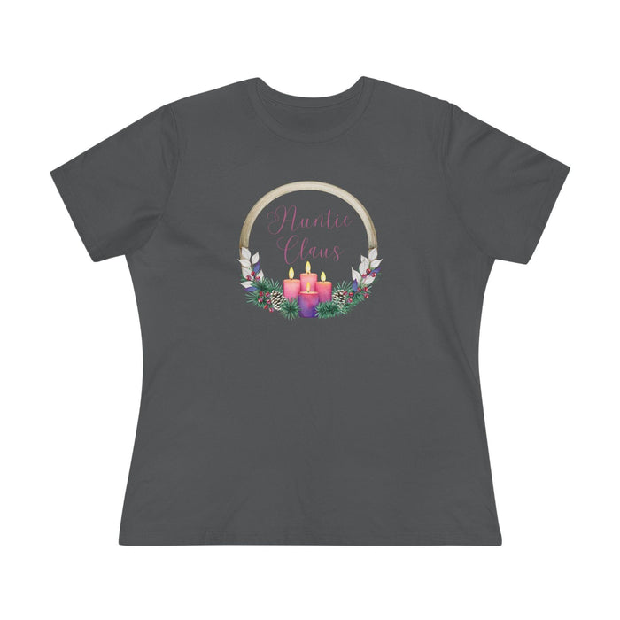 Auntie Claus - Christmas Cheer! 🤶🎄 Women's Softstyle Tee - Whippie's