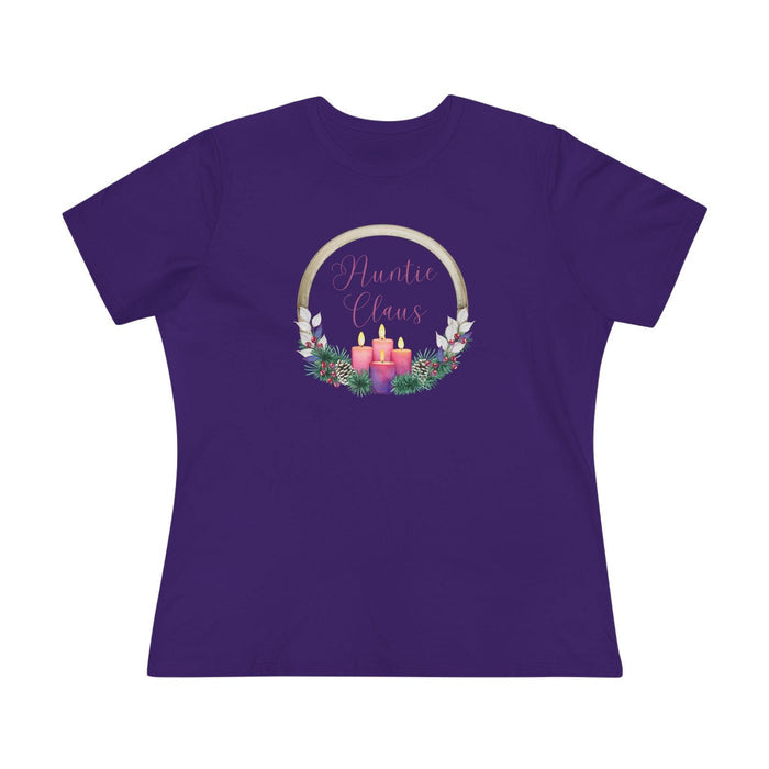 Auntie Claus - Christmas Cheer! 🤶🎄 Women's Softstyle Tee - Whippie's