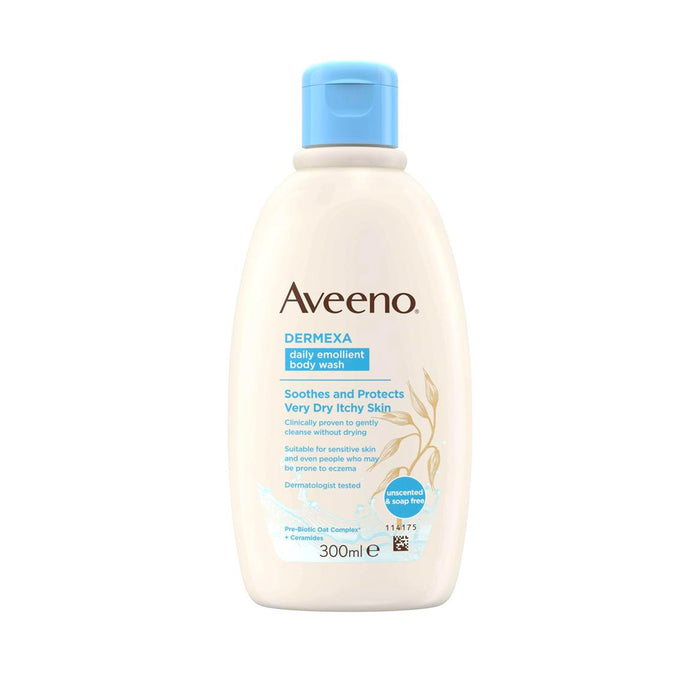 AVEENO DERMEXA DAILY EMOLLIENT BODY WASH 300ml