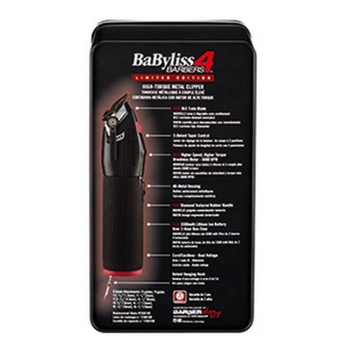 BaBylissPRO® Influencer Collection Boost+ Clipper (Black)
