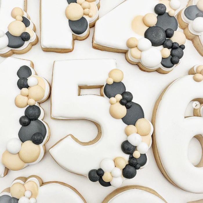 Balloon Garland Number Cookie Cutters