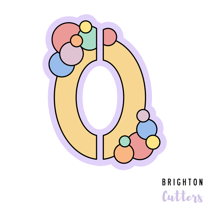 Balloon Garland Number Cookie Cutters