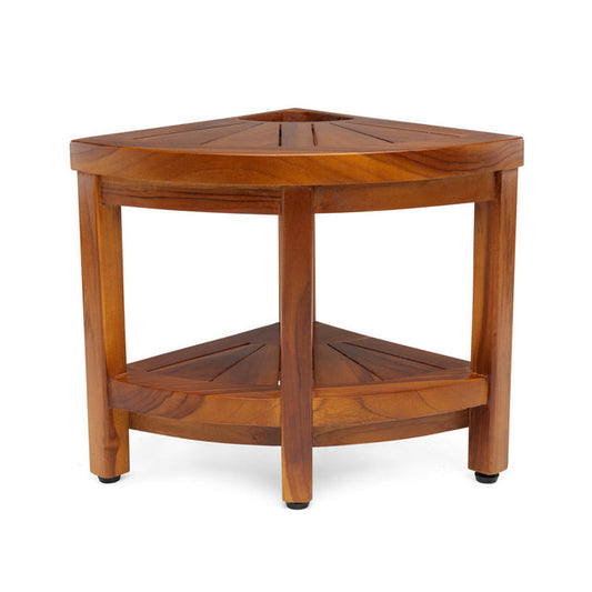 Banc de douche Latrese en teck de 30,5 cm de large