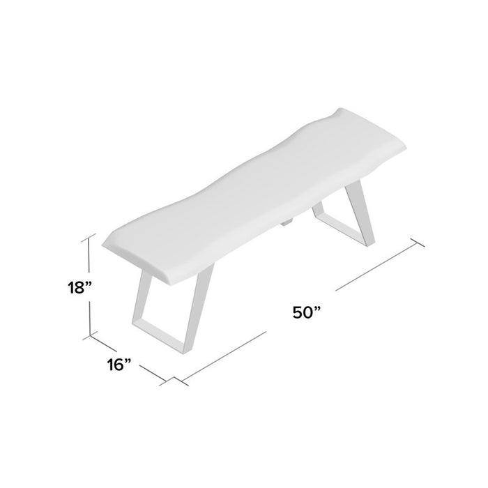 Banc en bois Odette ( 50 x 16 x 18 )