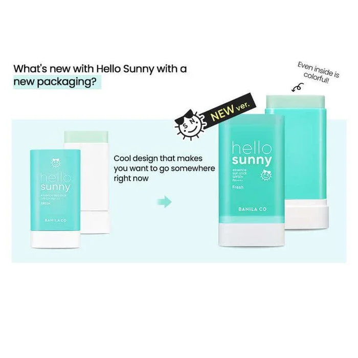 [BANILA CO] Hello Sunny Essence Sun Stick Fresh SPF 50+ PA++++ 18.5g - Ballagrio