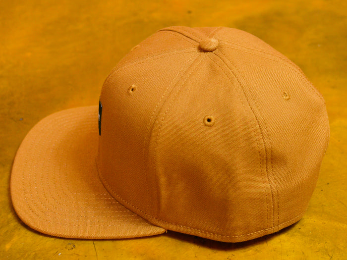 Banner Canvas Cap - Camel