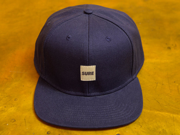 Banner Canvas Cap - Midnight Blue