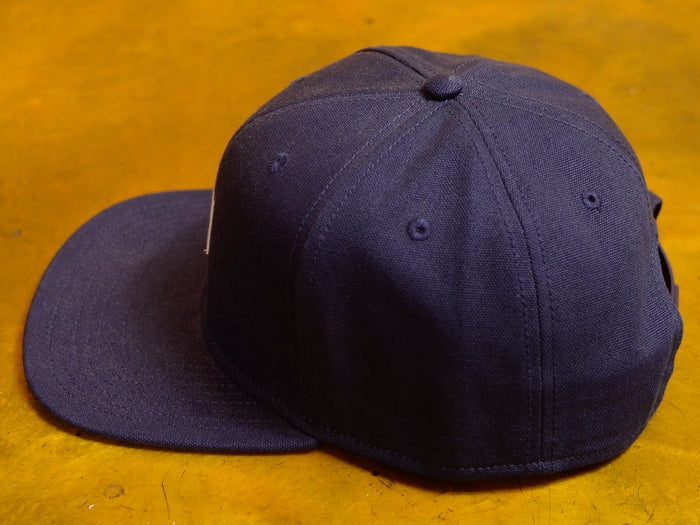 Banner Canvas Cap - Midnight Blue