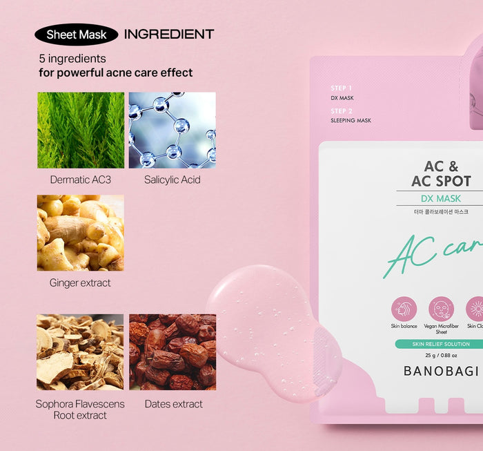 Banobagi DX Mask AC & AC Spot | GlamTouch UK