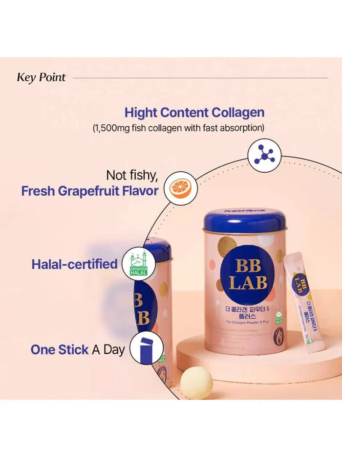 BB LAB The Collagen Powder S Plus Halal | GlamTouch UK