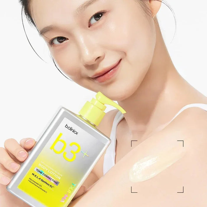 [b.clinicx] b3+ Brightening Serum Tone Correcting Body Lotion 300ml