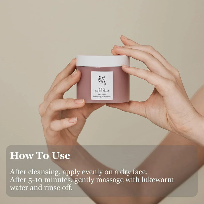 [Beauty of Joseon] Red Bean Refreshing Pore Mask 140ml - Ballagrio