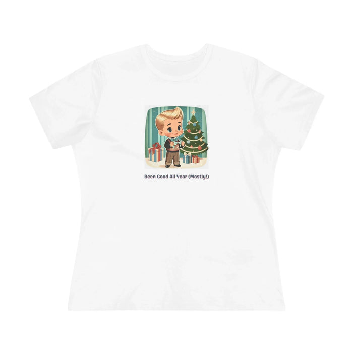 Been Good All Year (Mostly!) - Women's Softstyle Tee - Whippie's