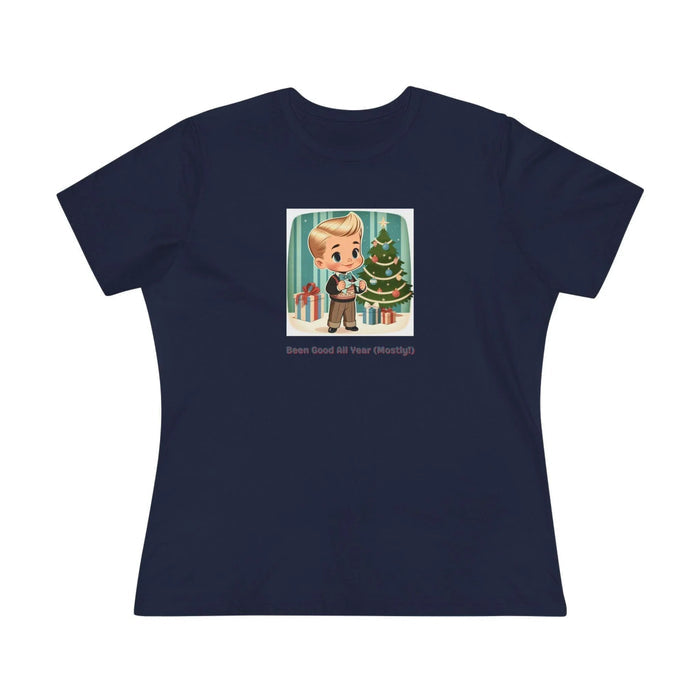 Been Good All Year (Mostly!) - Women's Softstyle Tee - Whippie's
