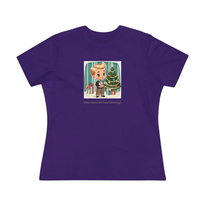 Been Good All Year (Mostly!) - Women's Softstyle Tee - Whippie's