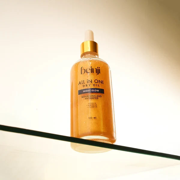 Beinji All-In-One Night Glow Dry Oil 100Ml