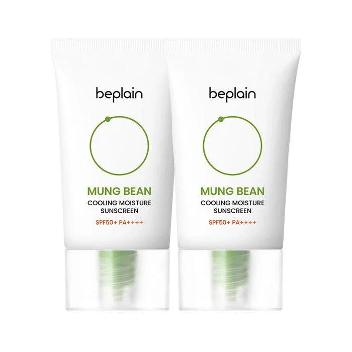 [beplain] Mung Bean Cooling Moisture Sunscreen Set (1+1) SPF 50+ PA++++ 50ml*2EA - Ballagrio