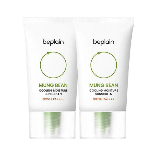 [beplain] Mung Bean Cooling Moisture Sunscreen Set (1+1) SPF 50+ PA++++ 50ml*2EA - Ballagrio
