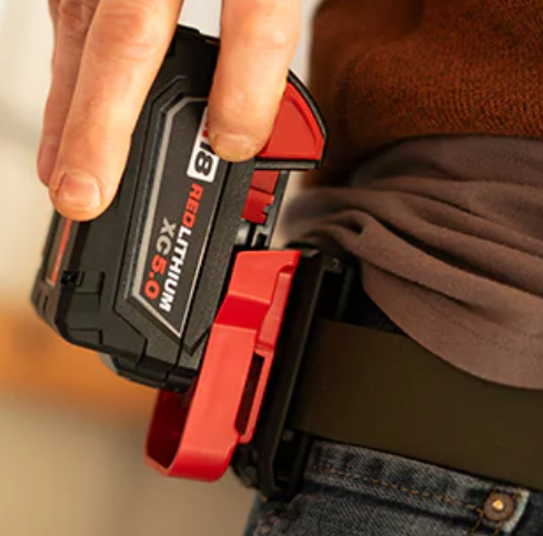 BH Battery Holster (Works With Milwaukee M18 Batteries) - Ironworkergear